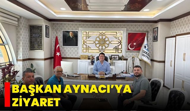 Sağlık Hizmetleri MYO’dan Başkan Aynacı’ya Ziyaret