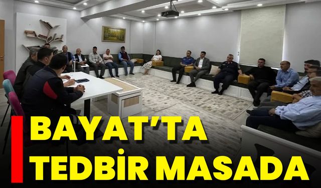 Bayat’ta Tedbir Masada