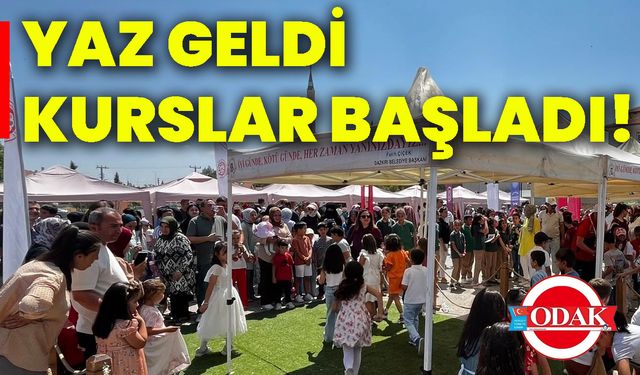 Yaz geldi kurslar başladı!
