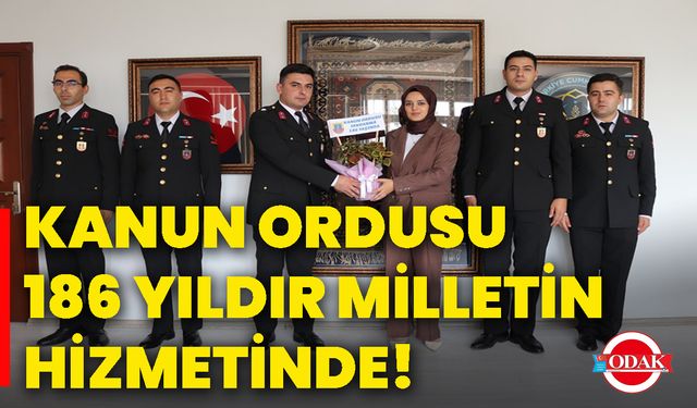 Kanun ordusu 186 yıldır milletin hizmetinde!
