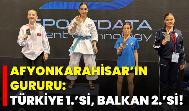 Afyonkarahisar’ın Gururu: Türkiye 1.’si, Balkan 2.’si!
