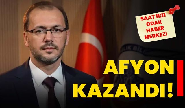 Afyon kazandı!