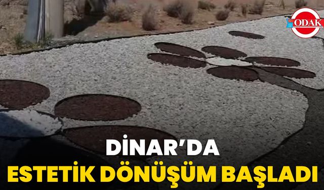Dinar’da Estetik Dönüşüm Başladı