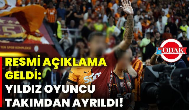 Resmi açıklama geldi: Yıldız oyuncu takımdan ayrıldı!