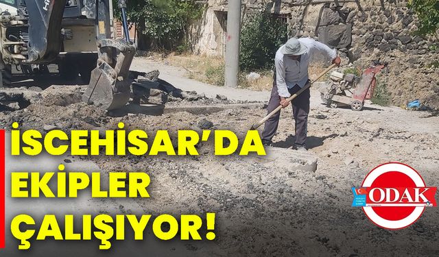 İscehisar’da ekipler çalışıyor!