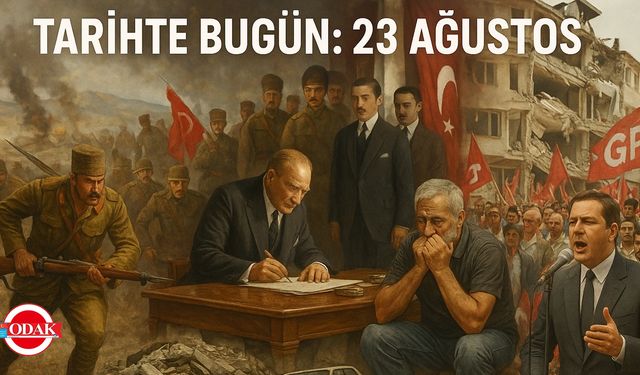 Tarihte Bugün: 23 Ağustos