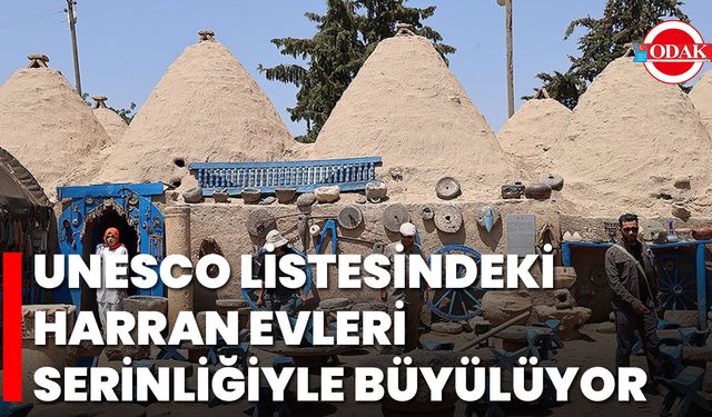 UNESCO Listesindeki Harran Evleri Serinliğiyle Büyülüyor