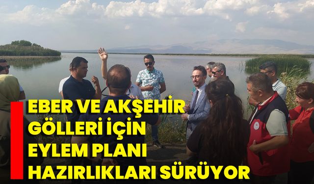 Eber ve Akşehir Gölleri İçin Eylem Planı Hazırlıkları Sürüyor