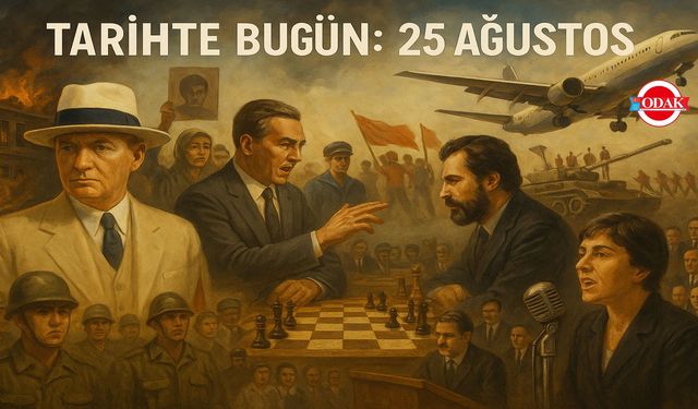 Tarihte Bugün: 25 Ağustos