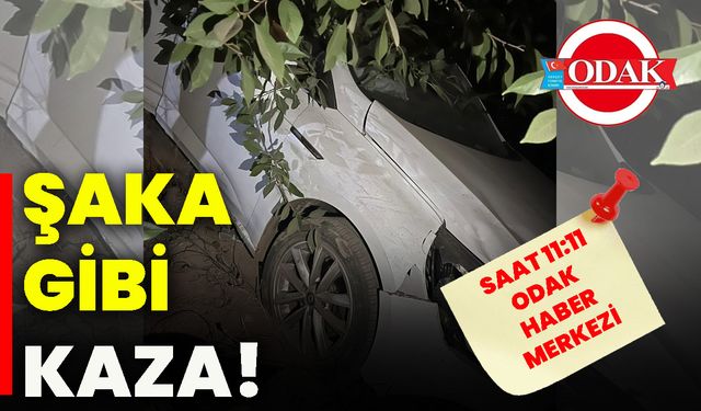 Şaka gibi kaza!