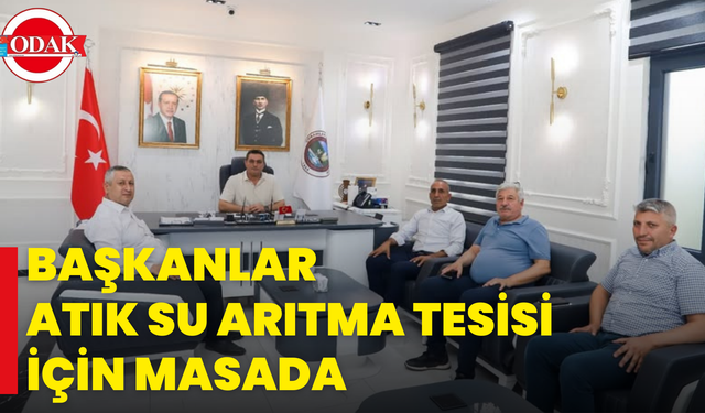 Başkanlar Atık Su Arıtma Tesisi İçin Masada