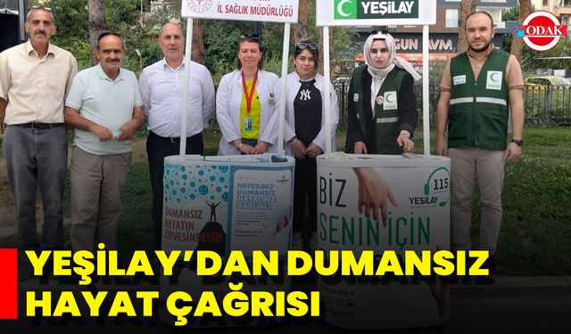 Yeşilay’dan Dumansız Hayat Çağrısı