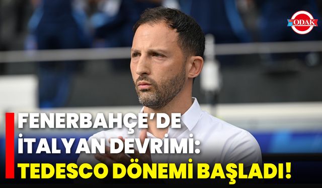 Fenerbahçe’de İtalyan Devrimi: Tedesco Dönemi Başladı!