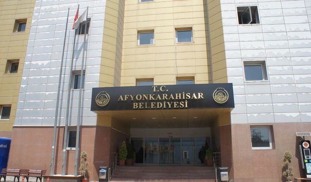 AFYONKARAHİSAR BELEDİYE BAŞKANLIĞINDAN İLAN