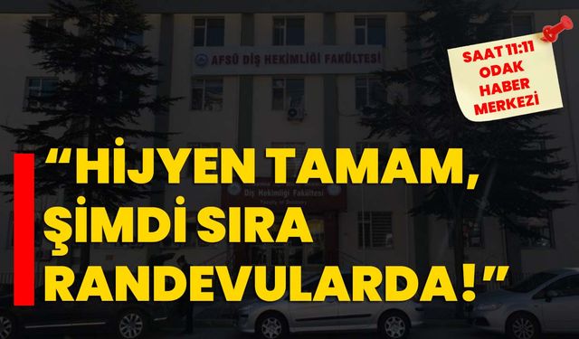 “Hijyen Tamam, Şimdi Sıra Randevularda!”