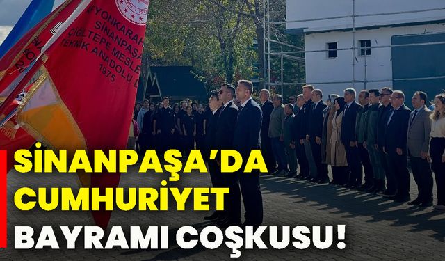 Sinanpaşa’da Cumhuriyet Bayramı coşkusu!