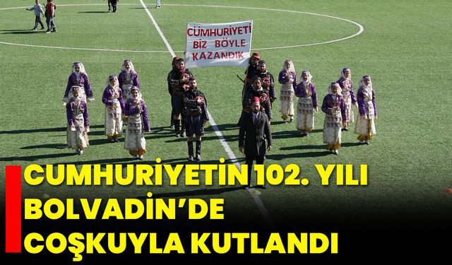 Cumhuriyetin 102. Yılı Bolvadin’de Coşkuyla Kutlandı