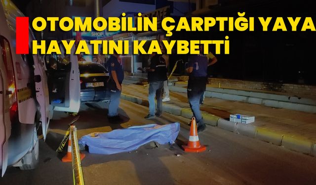 Otomobilin Çarptığı Yaya Hayatını Kaybetti