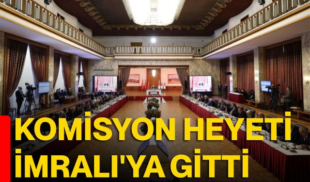 Komisyon Heyeti İmralı'ya Gitti