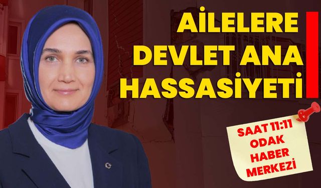 Ailelere Devlet Ana Hassasiyeti