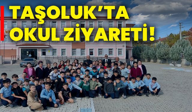 Taşoluk’ta okul ziyareti!