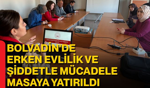 Bolvadin’de Erken Evlilik Ve Şiddetle Mücadele Masaya Yatırıldı