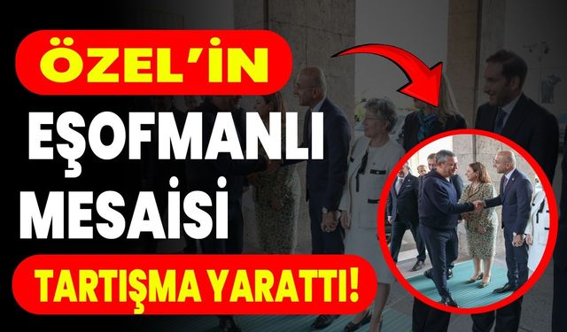 Özel'in Eşofmanlı Mesaisi Tartışma Yarattı!