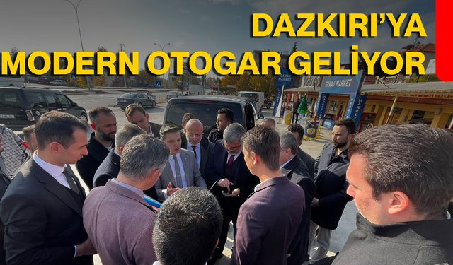 Dazkırı’ya Modern Otogar Geliyor