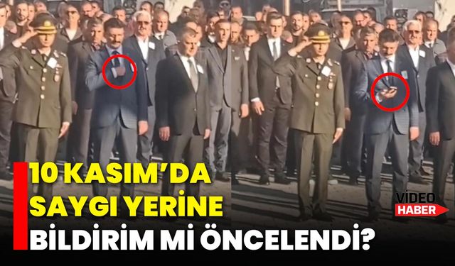 10 Kasım’da Saygı Yerine Bildirim Mi Öncelendi?