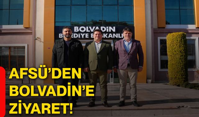 AFSÜ’den Bolvadin’e ziyaret!