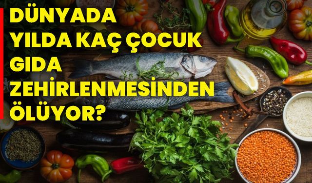 Dünyada yılda kaç çocuk gıda zehirlenmesinden ölüyor?