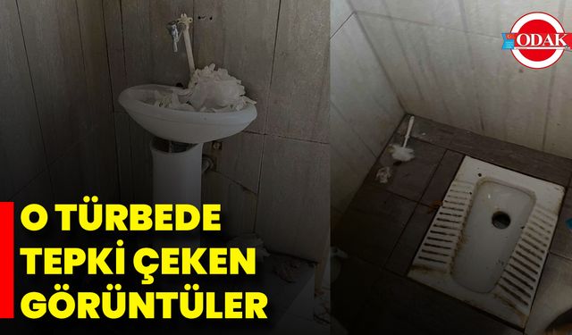 Türbede Tepki Çeken Görüntüler