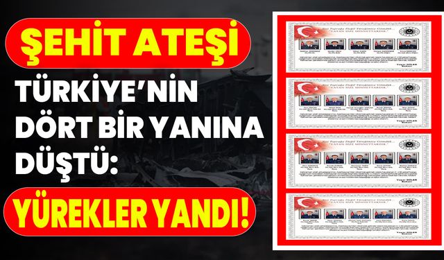 ŞEHİT ATEŞİ TÜRKİYE’NİN DÖRT BİR YANINA DÜŞTÜ: YÜREKLER YANDI!