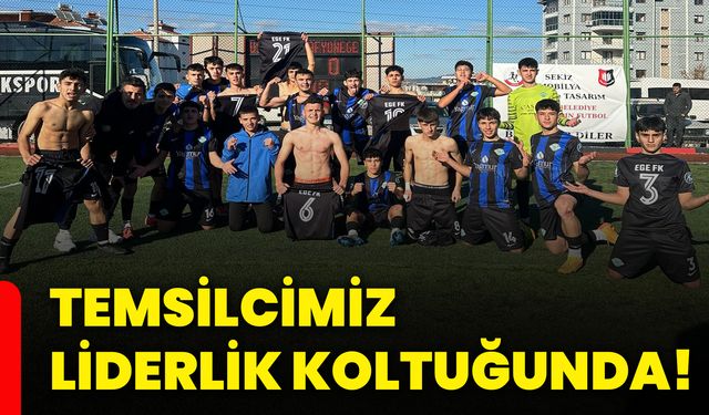 Temsilcimiz liderlik koltuğunda!