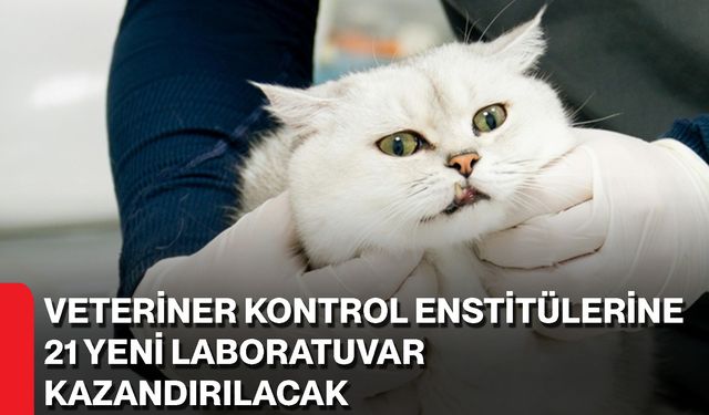 Veteriner Kontrol Enstitülerine 21 Yeni Laboratuvar Kazandırılacak
