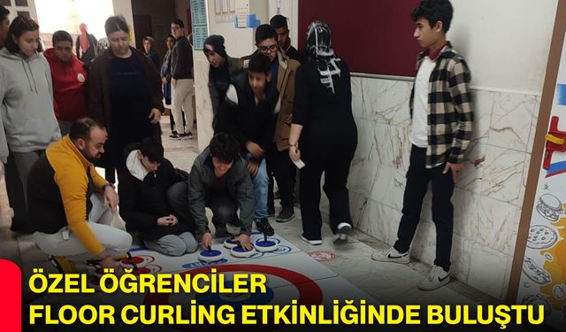 Özel Öğrenciler Floor Curling Etkinliğinde Buluştu