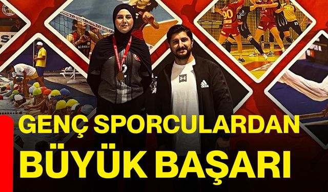 Genç sporculardan büyük başarı