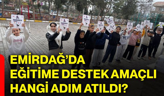 Emirdağ’da eğitime destek amaçlı hangi adım atıldı?