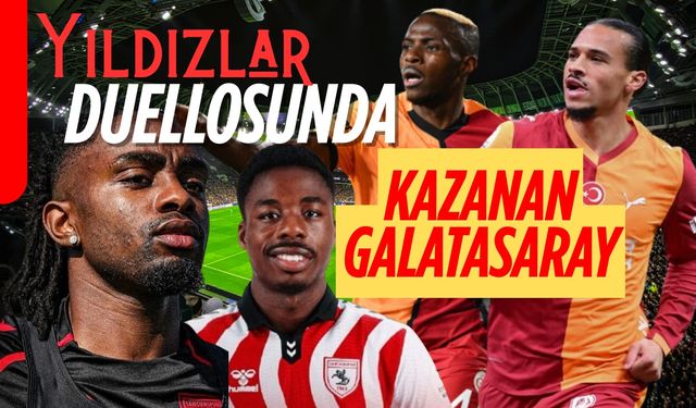 Yıldızlar düellosunda kazanan Galatasaray!