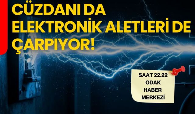 Cüzdanı da, elektronik aletleri de çarpıyor!