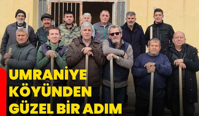 Umraniye köyünden güzel bir adım