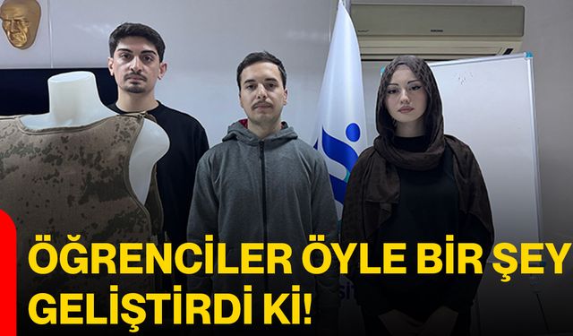 Öğrenciler Öyle Bir Şey Geliştirdi Ki!