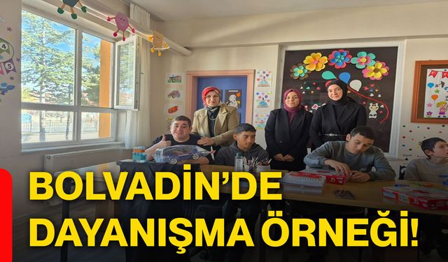 Bolvadin’de dayanışma örneği!