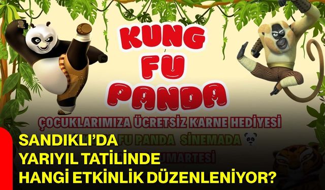 Sandıklı’da Yarıyıl Tatilinde Hangi Etkinlik Düzenleniyor?