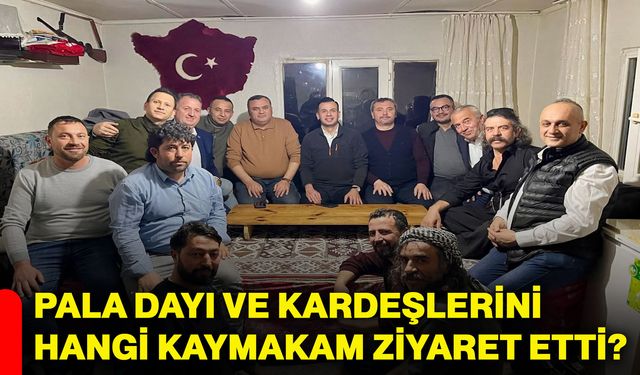 Pala Dayı ve kardeşlerini hangi kaymakam ziyaret etti?