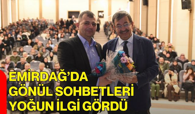 Emirdağ’da Gönül Sohbetleri Yoğun İlgi Gördü