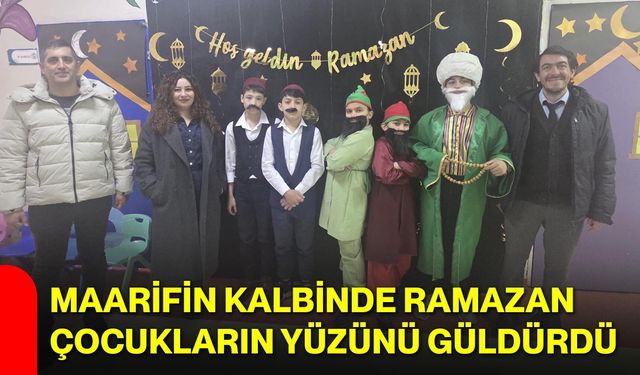 Maarifin Kalbinde Ramazan, Çocukların Yüzünü Güldürdü
