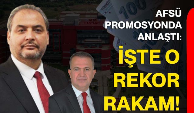 AFSÜ promosyonda anlaştı: İşte o rekor rakam