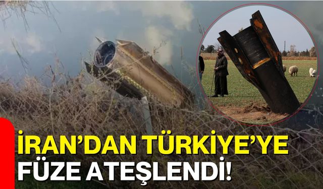 İran’dan Türkiye’ye Füze Ateşlendi!