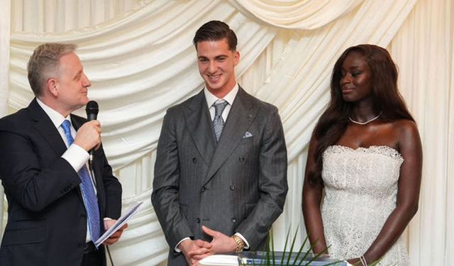 Futbolcu Bertuğ Özgür Yıldırım evlendi